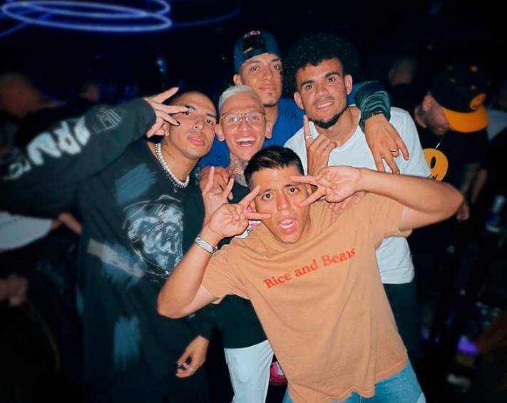 Luis Díaz sorprendió a los asistentes a la batalla de freestyle en Medellín