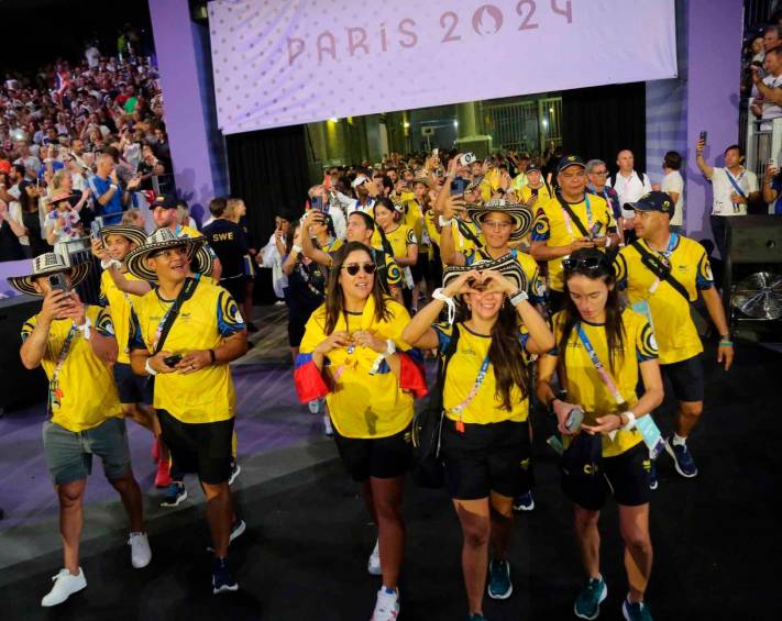 Los atletas colombianos cerraron su participación en Juegos Olímpicos de París con cuatro medallas y 14 Diplomas Olímpicos. FOTO CORTESÍA COC