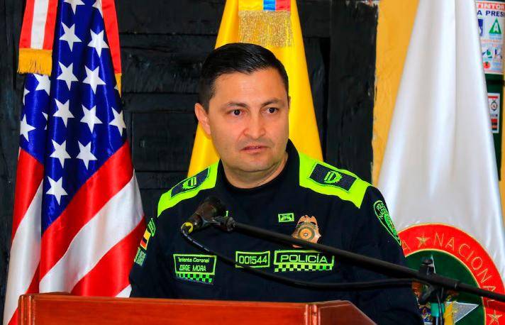 El coronel (r) Jorge Alexánder Mora, exjefe de la Unidad Anticorrupción de la Dirección de Investigación Criminal de la Policía (Dijín). FOTO: CORTESÍA.