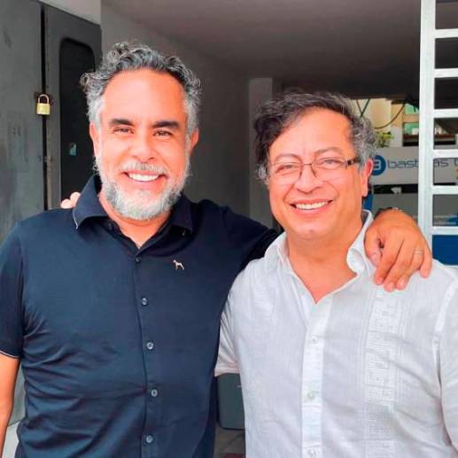 La Fiscalía incluyó a Benedetti en la investigación penal sobre la financiación de la campaña presidencial de Gustavo Petro. En ese entonces, ambos fueron coequiperos incondicionales. FOTO: CORTESÍA