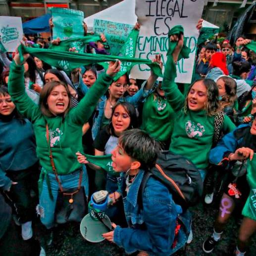 Congresistas de derecha buscan eliminar derecho al aborto en Chile. FOTO: Colprensa 