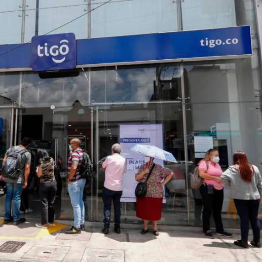 En 2022, Tigo tuvo pérdidas por más de $400.000 millones. FOTO: MANUEL SALDARRIAGA