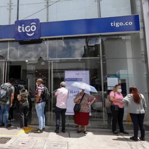 Concluyó la segunda asamblea extraordinaria de accionistas de Tigo UNE Telecomunicaciones y de nuevo EPM y Millicom no llegaron a un acuerdo. FOTO: MANUEL SALDARRIAGA