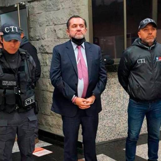 El exsenador del Partido Liberal, Mario Castaño, condenado por ser la cabeza de una red de corrupción en contratación estatal. FOTO: COLPRENSA