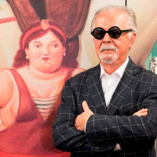 Fernando Botero. Foto: Emanuel Zerbos. 
