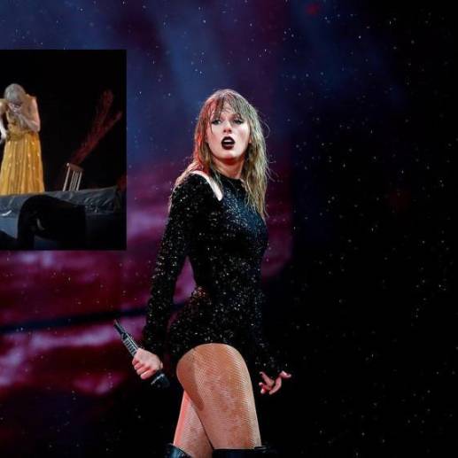 La artista Taylor Swift sufrió incidente durante concierto en Chicago. FOTO @Taylorswift en Instagram-captura de video