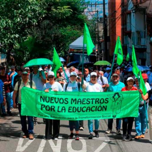 La marcha será silenciosa, con consignas alusivas al respeto por la vida de los maestros. <b>FOTO ARCHIVO</b> 
