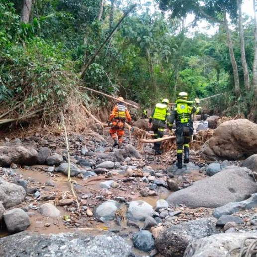 Foto de referencia sobre tragedia invernal sucedida en Dabeiba en 2020. FOTO Cortesía 
