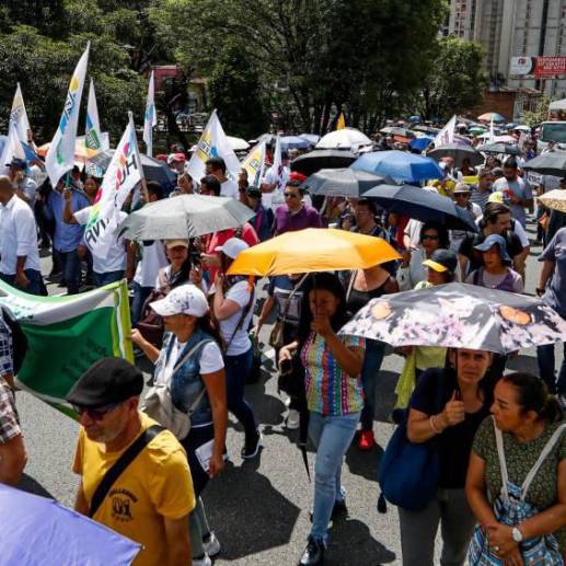 El presidente Gustavo Petro convocó a una nueva movilización ciudadana en el país, llamada ‘Marcha por la vida’ para este 27 de septiembre. FOTO: MANUEL SALDARRIAGA 