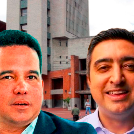 La unidad convocada busca enfrentar a Diego Torres (der.) el candidato del senador Carlos Andrés Trujillo. FOTO ARCHIVO EL COLOMBIANO