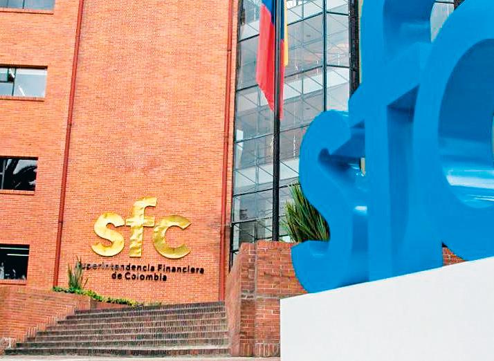 Instalaciones del Superintendencia Financiera de Colombia. FOTO<b> colprensa</b>