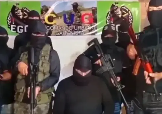 <span class="mln_uppercase_mln">El</span><b><span class="mln_uppercase_mln"> cartel narcotraficante Clan del Golfo, también llamado Ejército Gaitanista de Colombia. FOTO: REDES SOCIALES</span></b>