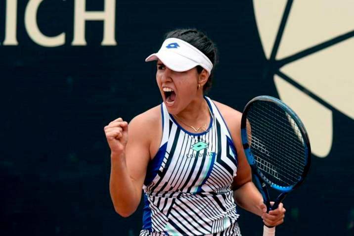 Camila Osorio también estará en la primera edición de la WTA 250 de Mérida, que se llevará a cabo entre el 18 y 26 de febrero. FOTO EFE