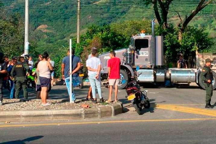 El menor murió de manera instantánea tras el impacto. FOTO COLPRENSA-VANGUARDIA 