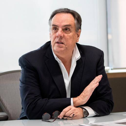 Jorge Mario Velásquez, presidente de Grupo Argos, resaltó que la transacción valorará las operaciones en unos US$3.200 millones. FOTO: Camilo Suárez