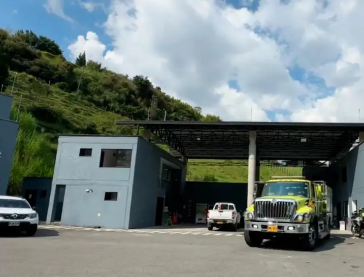 La estación queda en un área adyacente a la entrada del Túnel de Occidente. FOTO: IMAGEN TOMADA DE VIDEO