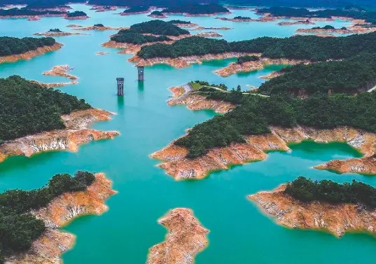 El embalse El Peñol-Guatapé es una pieza clave en la energía nacional. FOTO: Camilo Suárez