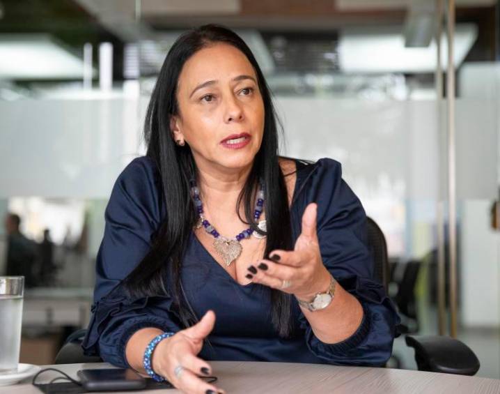 Claudia Carrasquilla fue fiscal y ahora es concejala del Centro Democrático en Medellín. FOTO Camilo Suárez