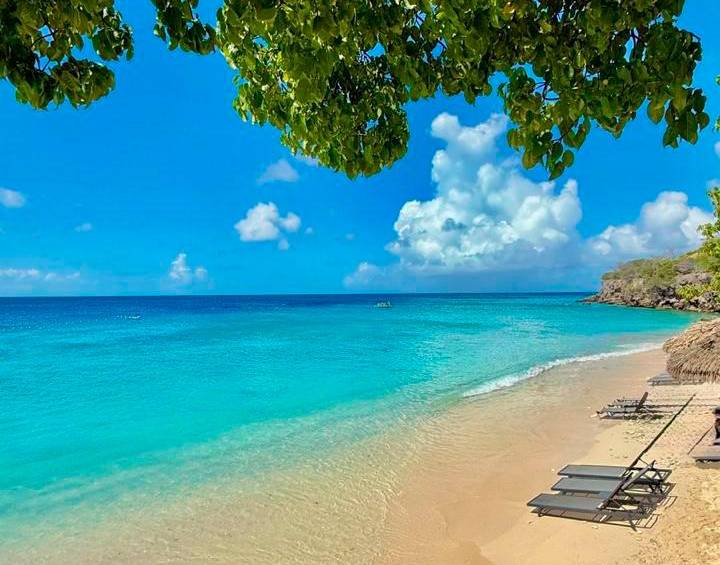 El azul de Grote Knip, uno de los más intensos del Caribe. FOTO Cortesía