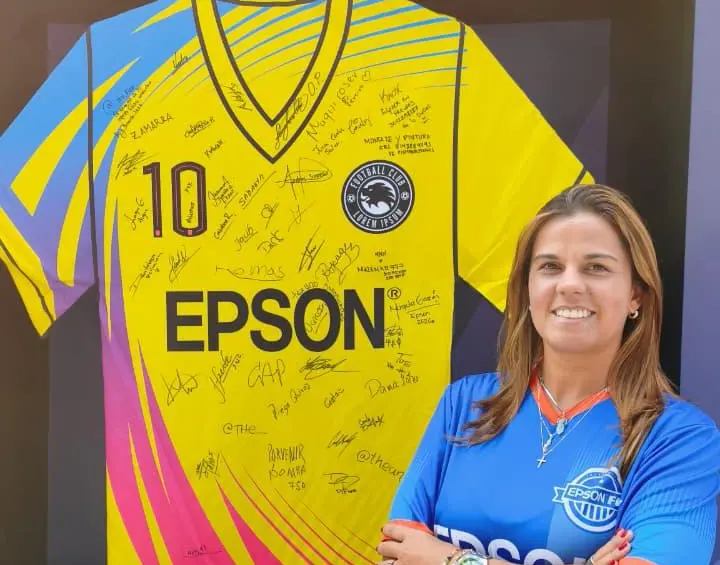 Juanita Agudelo Rincón, gerente de la unidad industrial de Epson Colombia.