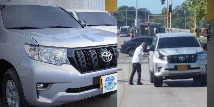 Esa camioneta era usada para transportar a la Primera Gestora (como se conoce a la esposa del gobernador) y a su equipo, pero todavía no es claro si ella se transportaba en el vehículo para cuando sucedieron los hechos. Foto: UNP y cortesía