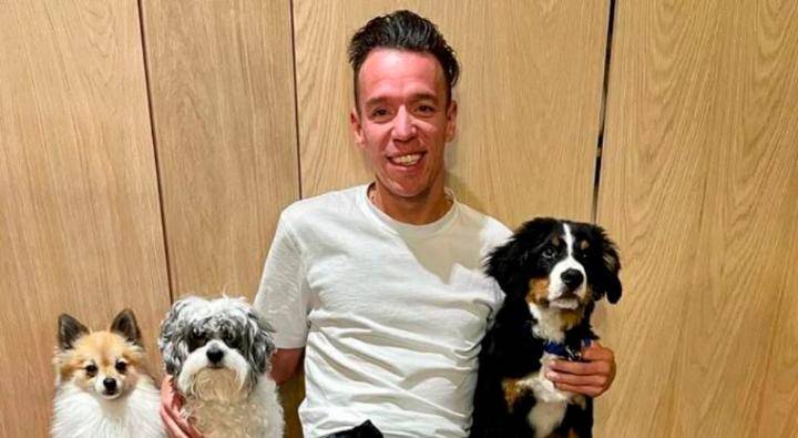 Rigo Urán y el reclamo a su mascota por una travesura casera