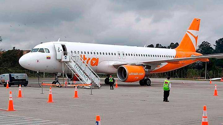 Desde el 30 de marzo Ultra Air suspendió operaciones comerciales en Colombia. FOTO. cortesía