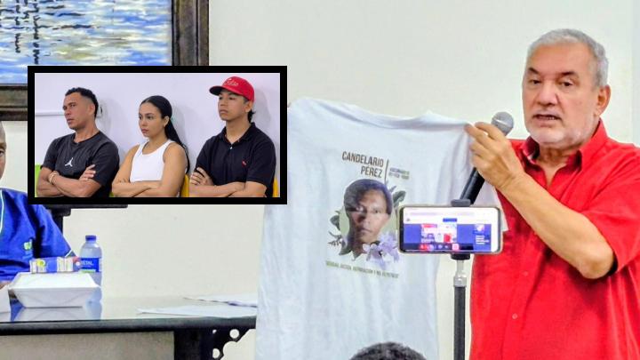 Familias víctimas del conflicto armado en el Urabá antioqueño, representadas por la Fundación Forjando Futuros, presentaron una denuncia penal ante la Fiscalía General de la Nación contra la Sociedad Portuaria Pisisí S.A. FOTO: Cortesía Fundación Forjando Futuros