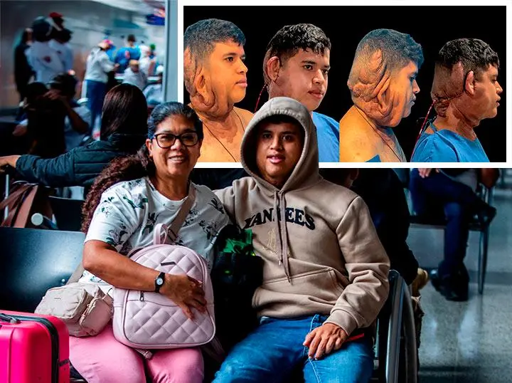 Luis Miguel Collazos fue diagnosticado con neurofibromatosis tipo 1 después de 14 años de ir de hospital en hospital junto a su madre, Margot Montalvo. FOTO: Julio César Herrera