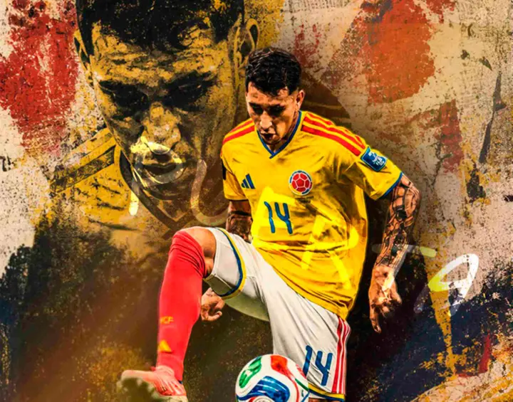 Gustavo Puerta en su primer Mundial está dejando una imagen de un jugador experimentado, al que no le pesa la camiseta a pesar de su juventud. FOTO JUAN ANTONIO SÁNCHEZ 