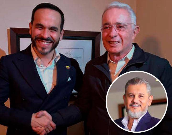 El presidente electo De la Espriella, pese a sus diferencias políticas con el uribismo, ha señalado en varias entrevistas que asesoró jurídicamente al expresidente Álvaro Uribe en distintos momentos. FOTO alvarouribevelez 