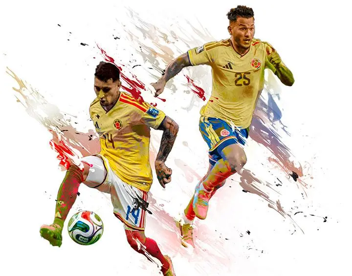 Gustavo Puerta (14) volverá a ser el motor de Colombia en el medio frente a Suiza. Luis Suárez (25) seguramente será titular. FOTO Juan antonio sánchez
