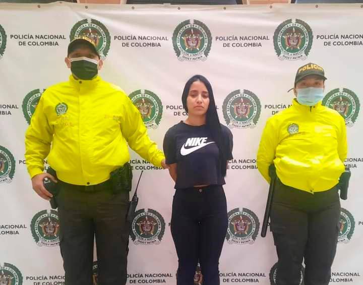 En la imagen, la joven que protagonizó el accidente en que murió Elkin David Correa Sandoval. FOTO Cortesía
