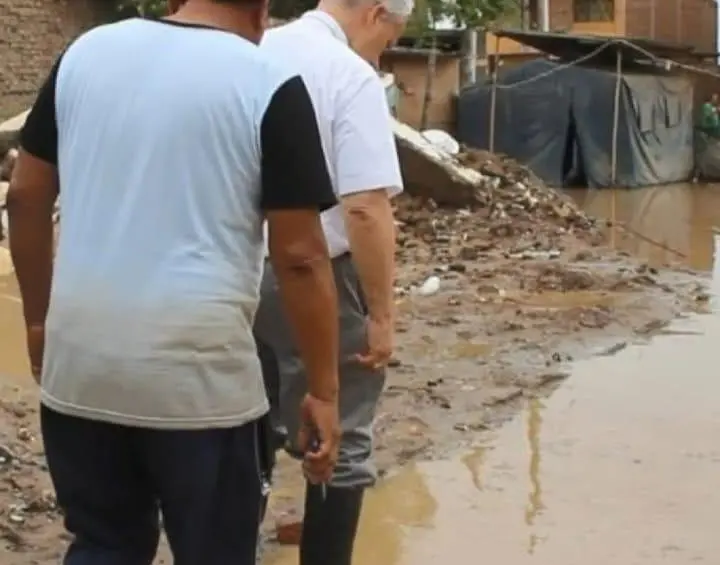 Así fue el trabajo del papa papa León XIV en Chiclayo, Perú. FOTO: Redes sociales