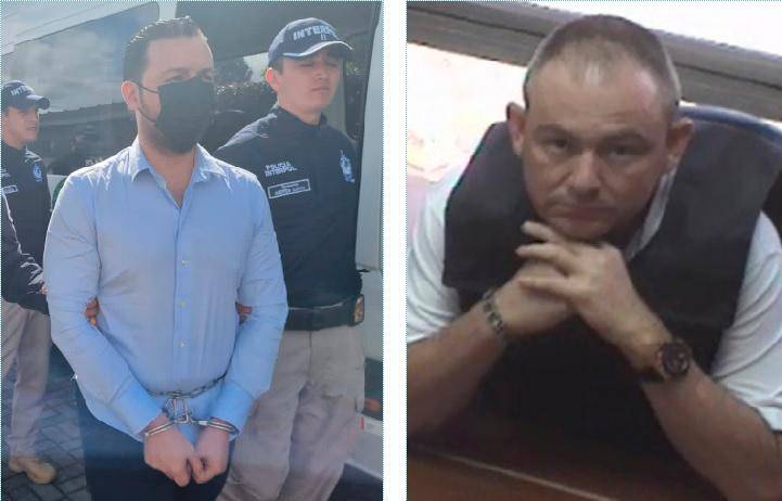Juan José Valencia Zuluaga (izquierda), alias “Falcon”, fue extraditado a Estados Unidos el 27 de julio de 2022, para responder por narcotráfico. José Muñoz Martínez (“Douglas”) está preso desde 2009. FOTOS ARCHIVO.
