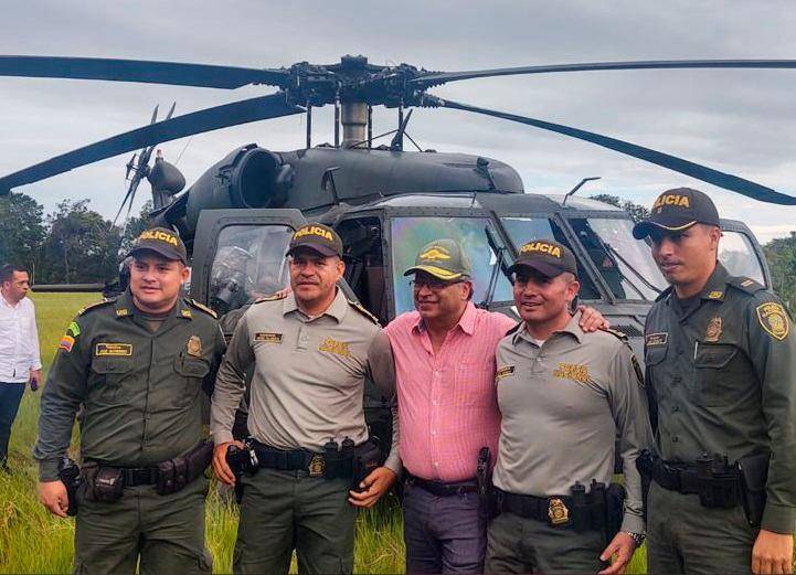 El video y la foto oficial del mandatario se hicieron en La Macarena, Meta. FOTO: TOMADA DE REDES SOCIALES
