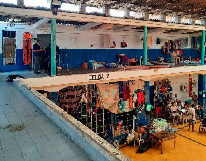 La Policía Metropolitana de Cali reconoció que el centro de detención no cuenta con condiciones óptimas de seguridad. FOTO DEFENSORÍA DEL PUEBLO 