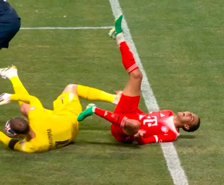 El futbolista alemán Jamal Musiala es uno de los futbolistas más costoso del fútbol mundial. Su ficha está avaluada en 140 millones de euros. FOTO: CAPTURA DE PANTALLA 