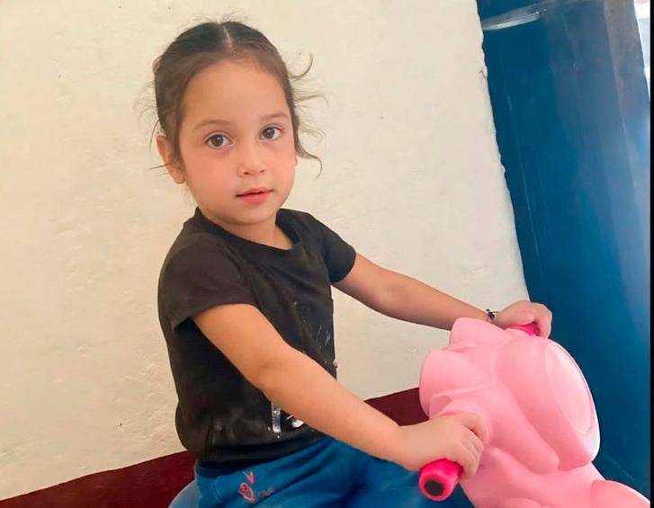 Michelle Dayana tiene 6 años y sufre de autismo y epilepsia, según dijo su mamá. FOTO: CORTESÍA FAMILIA