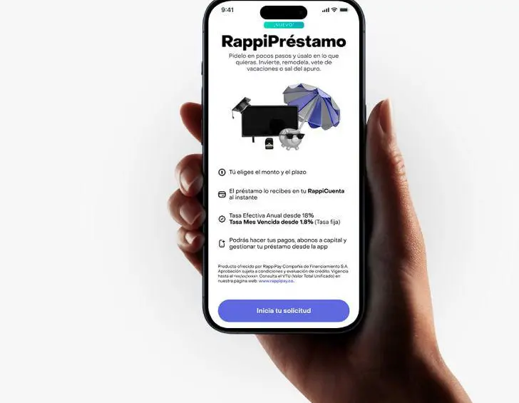 RappiPay entra al negocio de crédito para comercios que venden en Rappi, pueden acceder a desembolsos de hasta $60 millones. FOTO: Cortesía.