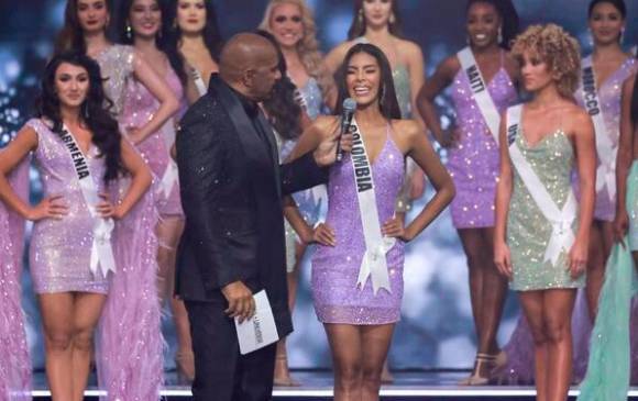 La representante de Colombia en Miss Universo 2021, Valeria Ayos. FOTO AFP