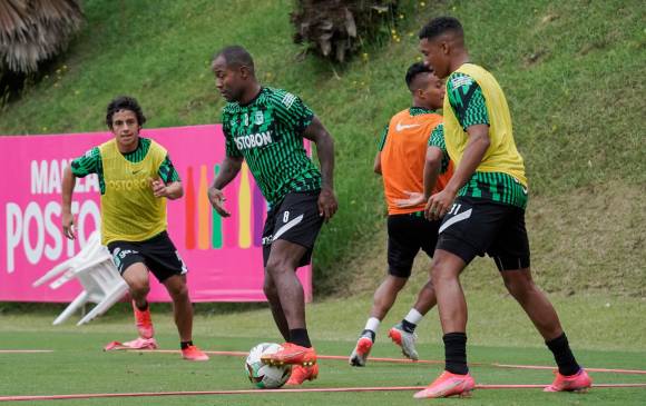 Nacional se prepara en su sede para el juego frente al Naranja. 