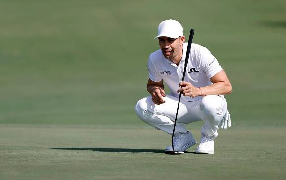 El antioqueño logró una brillante jornada y se ubicó en el top-10 del Honda Classic. FOTO CORTESÍA FEDEGOLF