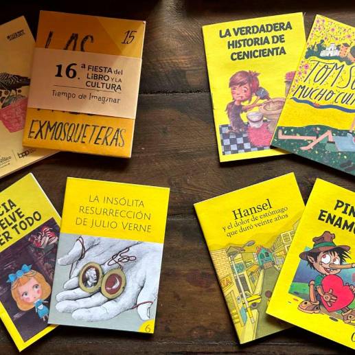 Los Cuenticos Amarillos de la Fiesta del Libro y la Cultura nacieron en 2009. FOTO Cortesía