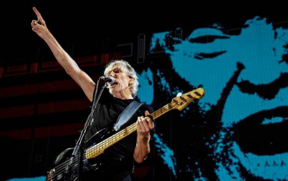 El compositor Roger Waters ha criticado con vehemencia las políticas de Vladimir Putin, de Donald Trump y de Jair Bolsorano. Foto: Tomada de vídeo.