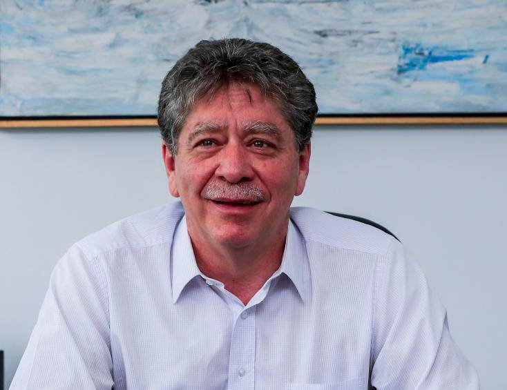 Bruce Mac Master, presidente de la Andi, habló con EL COLOMBIANO sobre la respuesta del sector empresarial al terremoto y los retos que enfrenta Colombia. FOTO EL COLOMBIANO