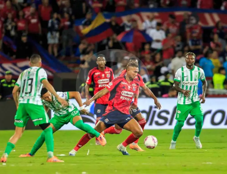 DIM y Atlético Nacional buscarán seguir primero y segundo en el cierre de la fecha 20 de la Liga para ser cabeza de grupo en los cuadrangulares semifinales. FOTO CAMILO SUÁREZ 
