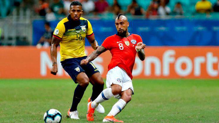 Chile no pudo ganarle a Ecuador ninguno de los dos partidos que disputó en las recientes eliminatorias suramericanas. Foto: Getty