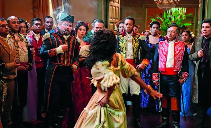 La aparición del primer mandatario en la cinta y la millonaria inversión de RTVC han encendido las críticas en el sector audiovisual. FOTO TOMADA DE LA PELÍCULA