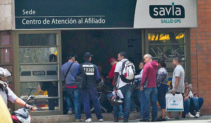 La EPS Savia Salud tiene 1,6 millones de afiliados en Antioquia. Foto: Julio César Herrera. 